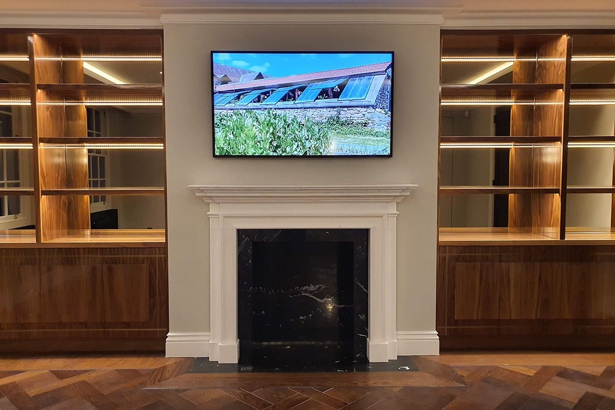 Picture Frame TV and LEDs